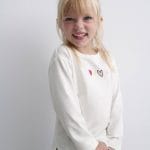 تی‌شرت آستین بلند دخترانه ZARA طرح‌دار ۲ تا ۶ سال